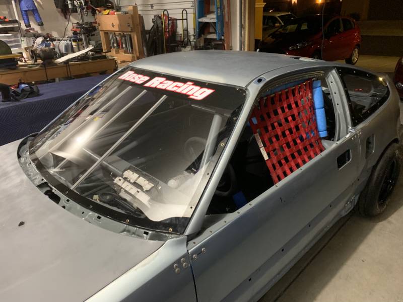 1989 Honda CRX  Car #6 F4 Series Mini Stock  Ricky Rose Car #6 F4 Series All American Speedway Lettering from Christopher R, CA